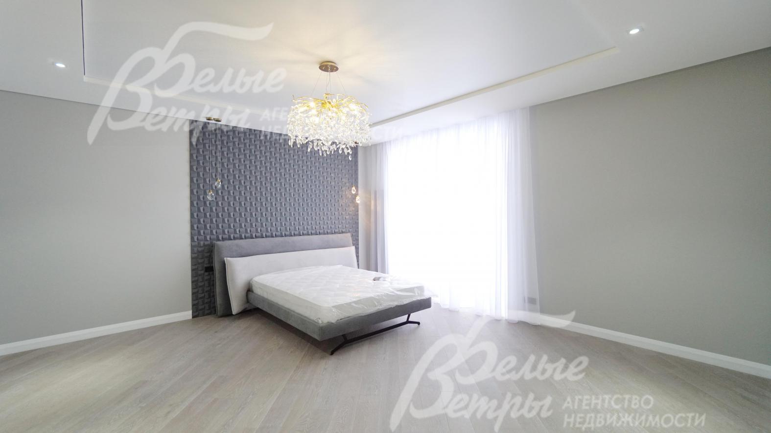 Мастер-спальня 31кв.м с просторной гардеробной 18кв.м и санузлом 13кв.м