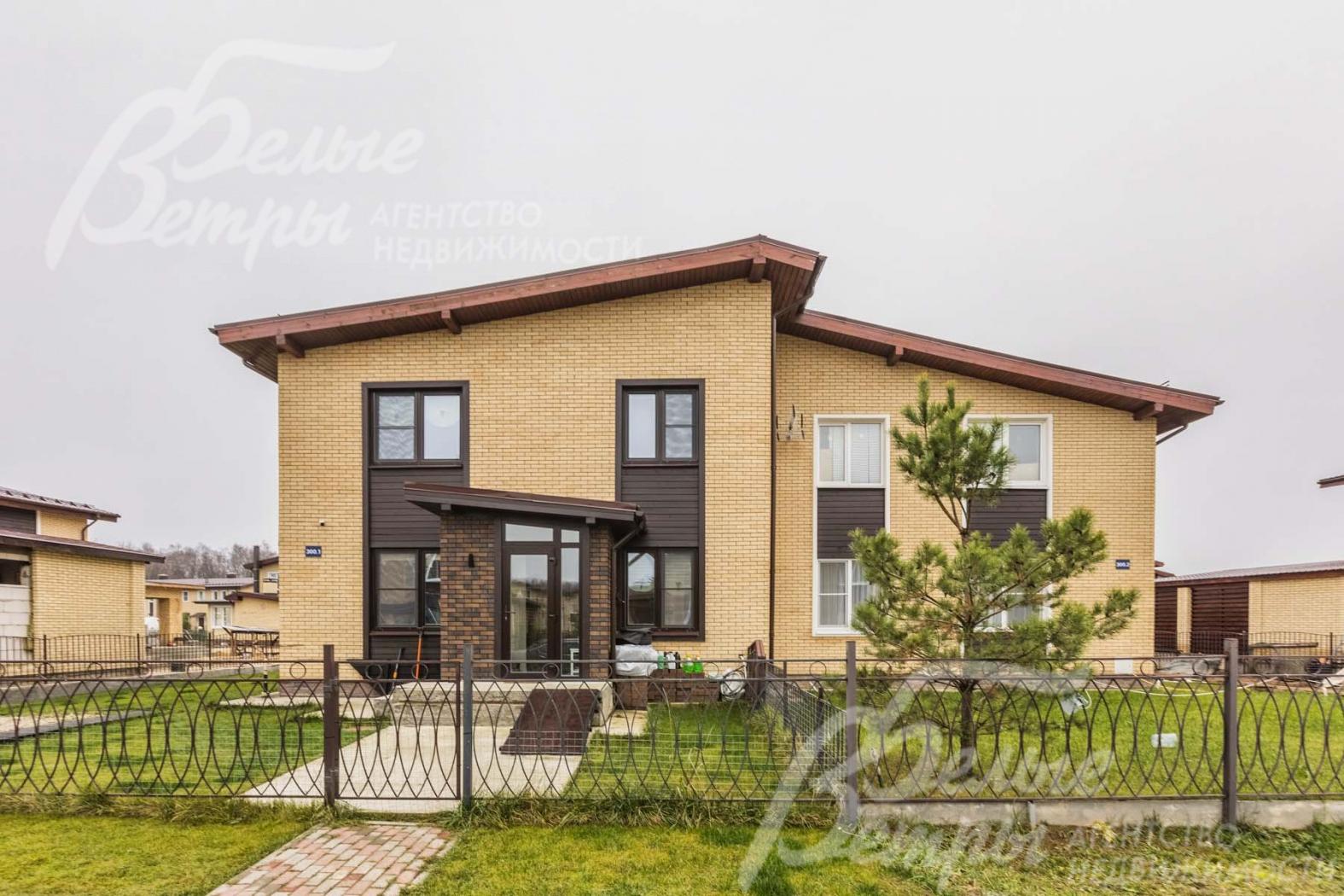 Дом под ключ на участке площадью 5.4 соток в охраняемом коттеджном поселке Марсель