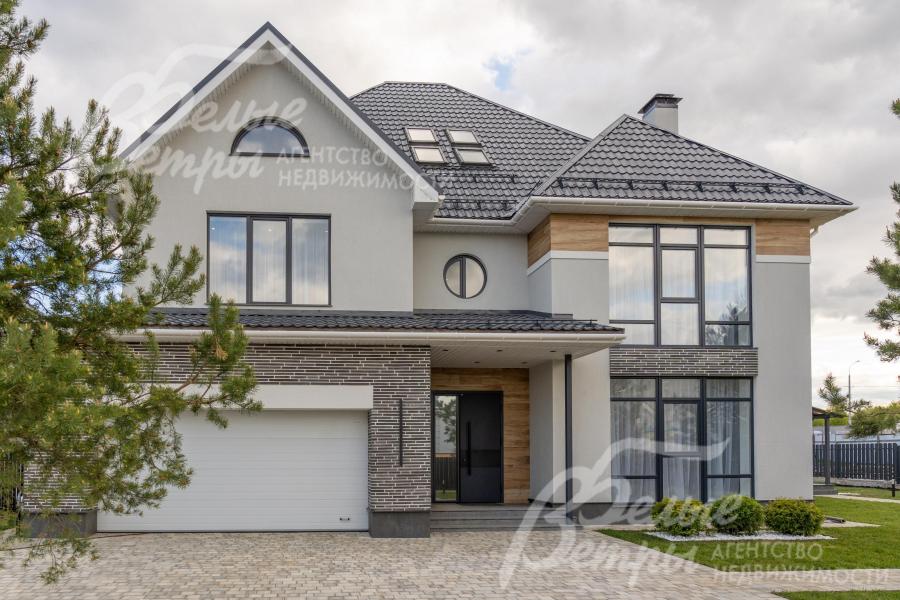 Современный дом 425 кв.м. в коттеджном поселке Чистые ключи 