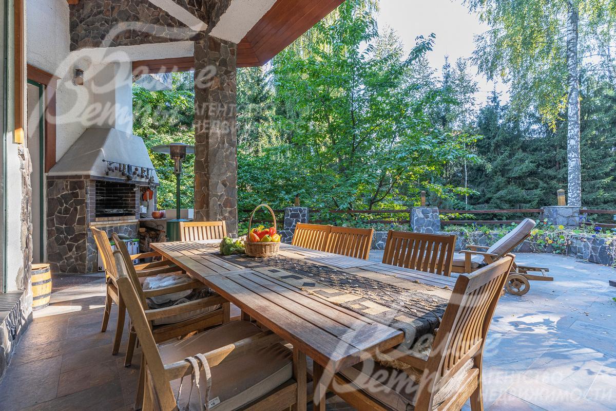 Терраса 70 кв.м с барбекю