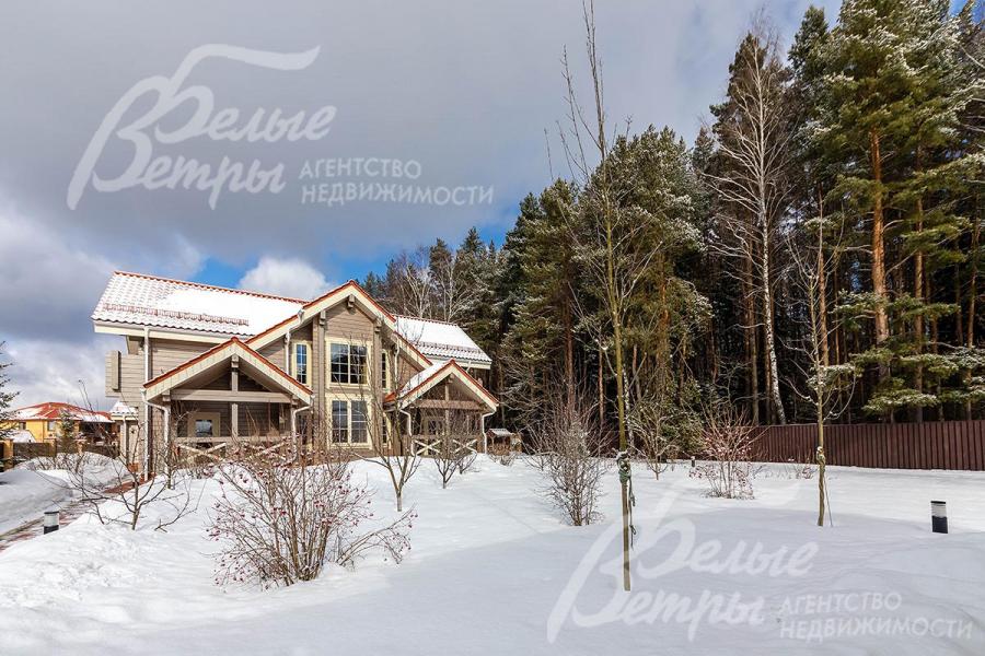 Участок граничит с хвойным лесом