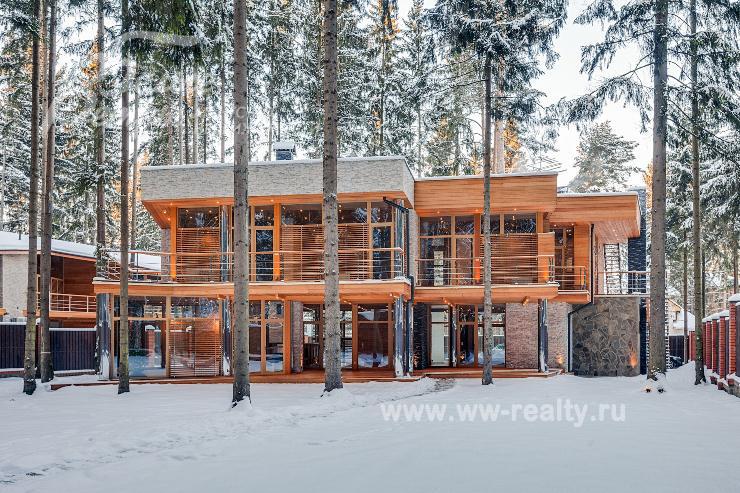 Дом под ключ в стиле хай-тек в КП Уварово