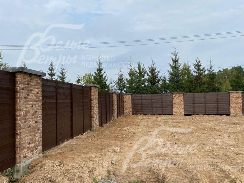 Внешнее ограждение в поселке Резиденция Булатово