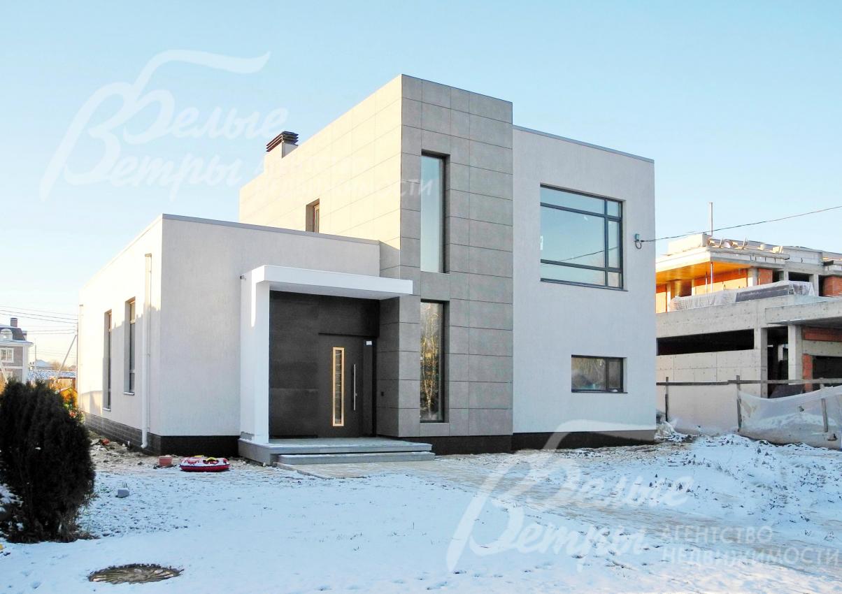 Дом под ключ площадью 228 кв.м в обжитом коттеджном поселке Потапово