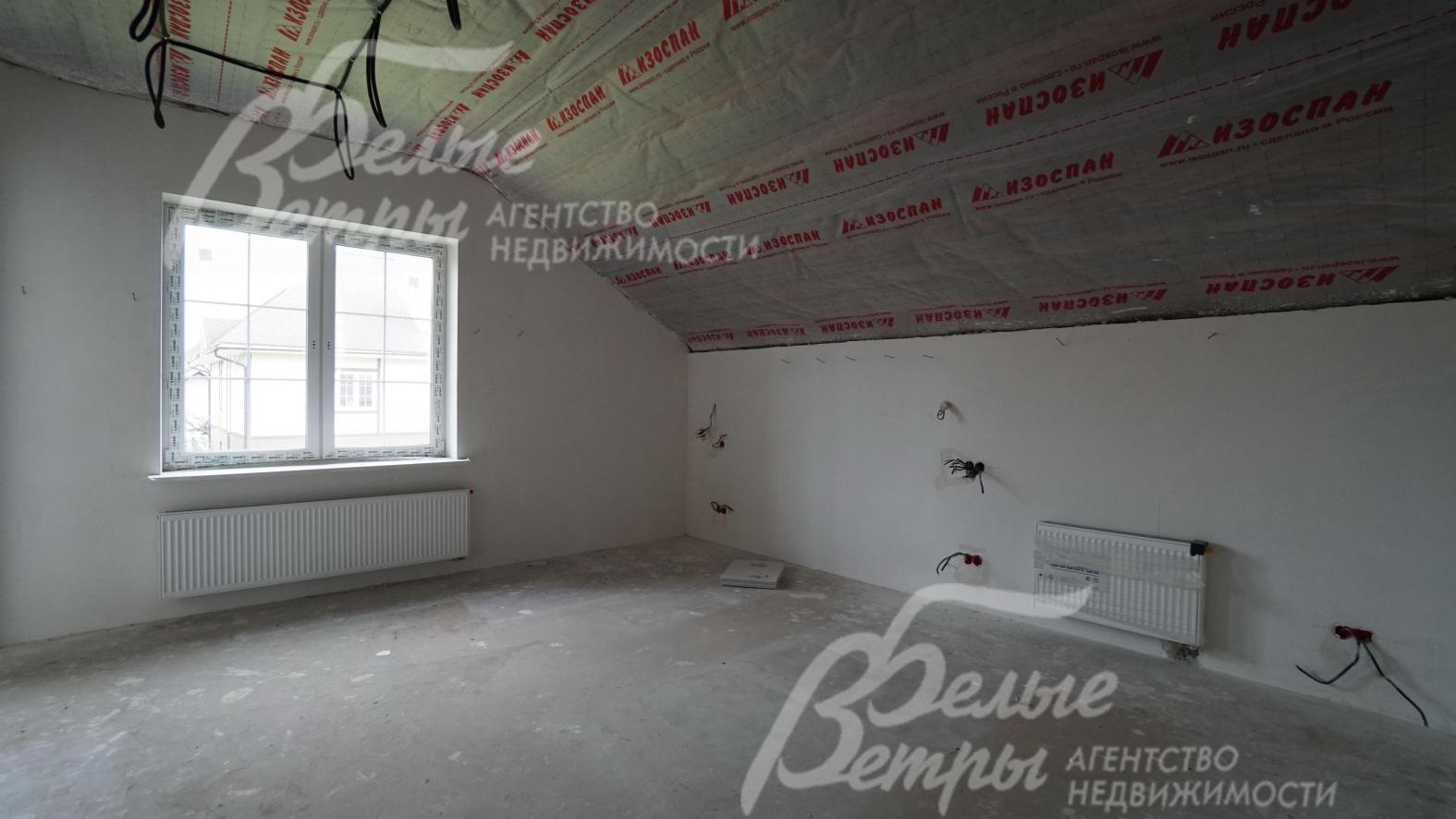 Отопление разведено по дому, установлены панельные радиаторы