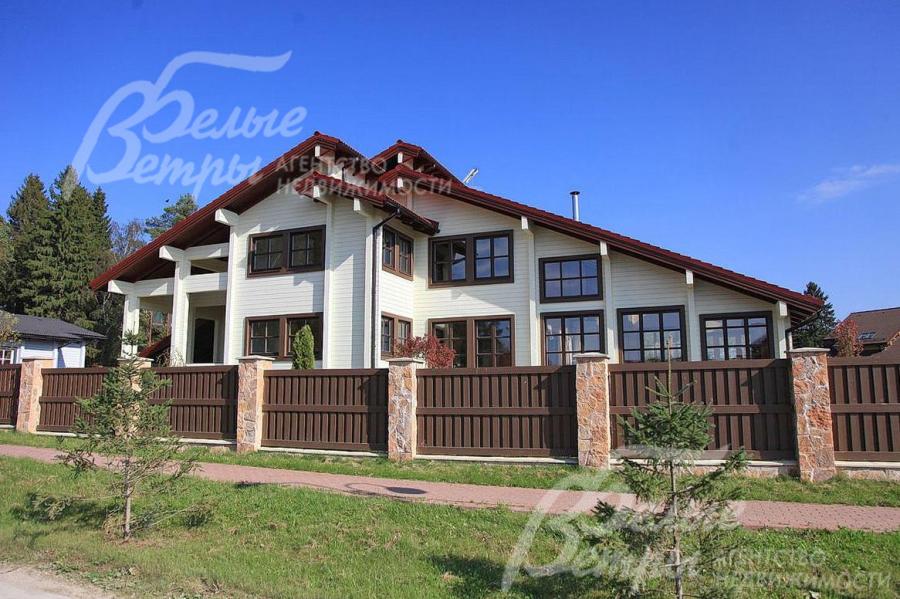 Дом под ключ из клееного бруса в поселке Сосновый бор