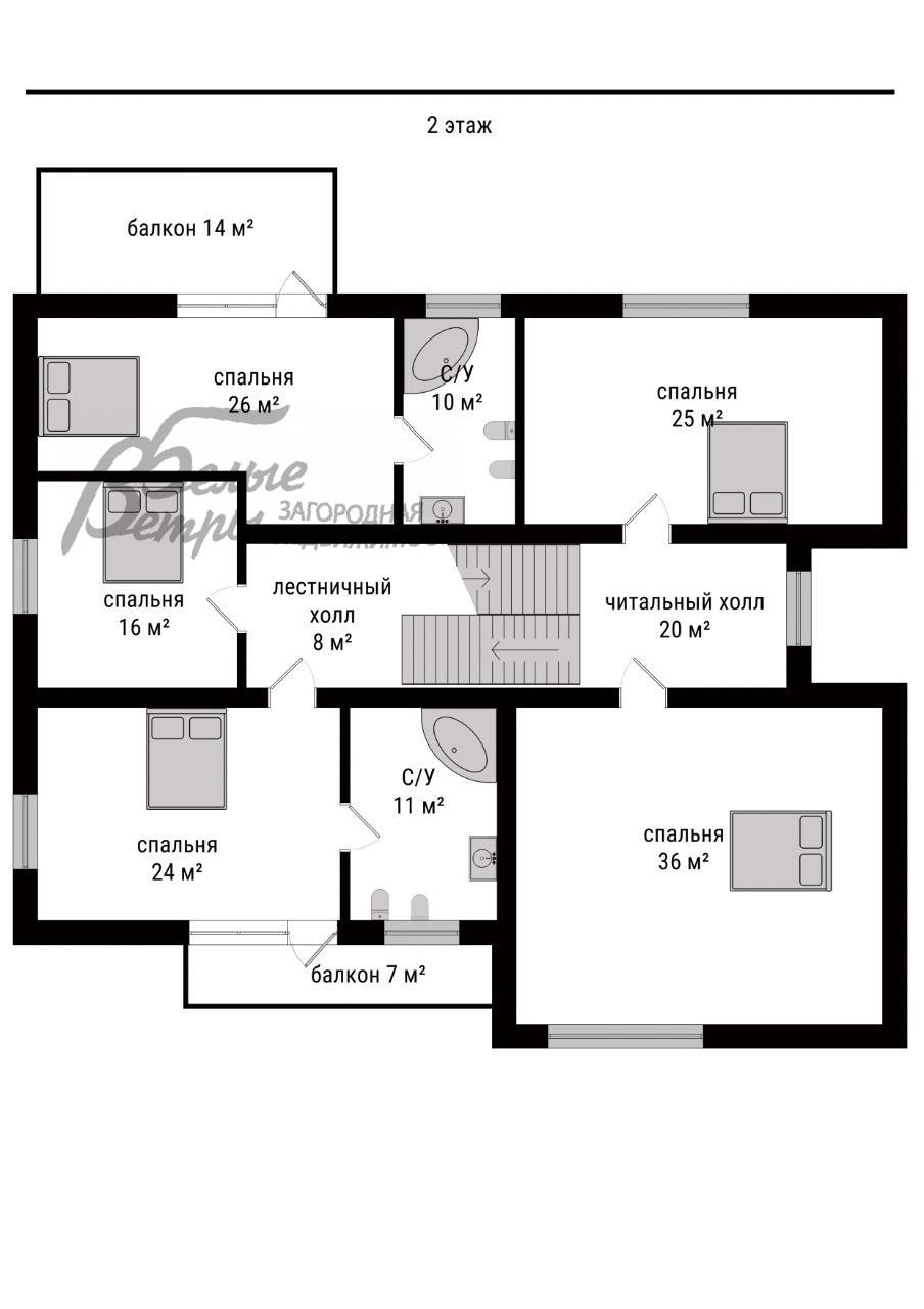 Дом Пенаты КИЗ Тарасково id 717-701 планировка1