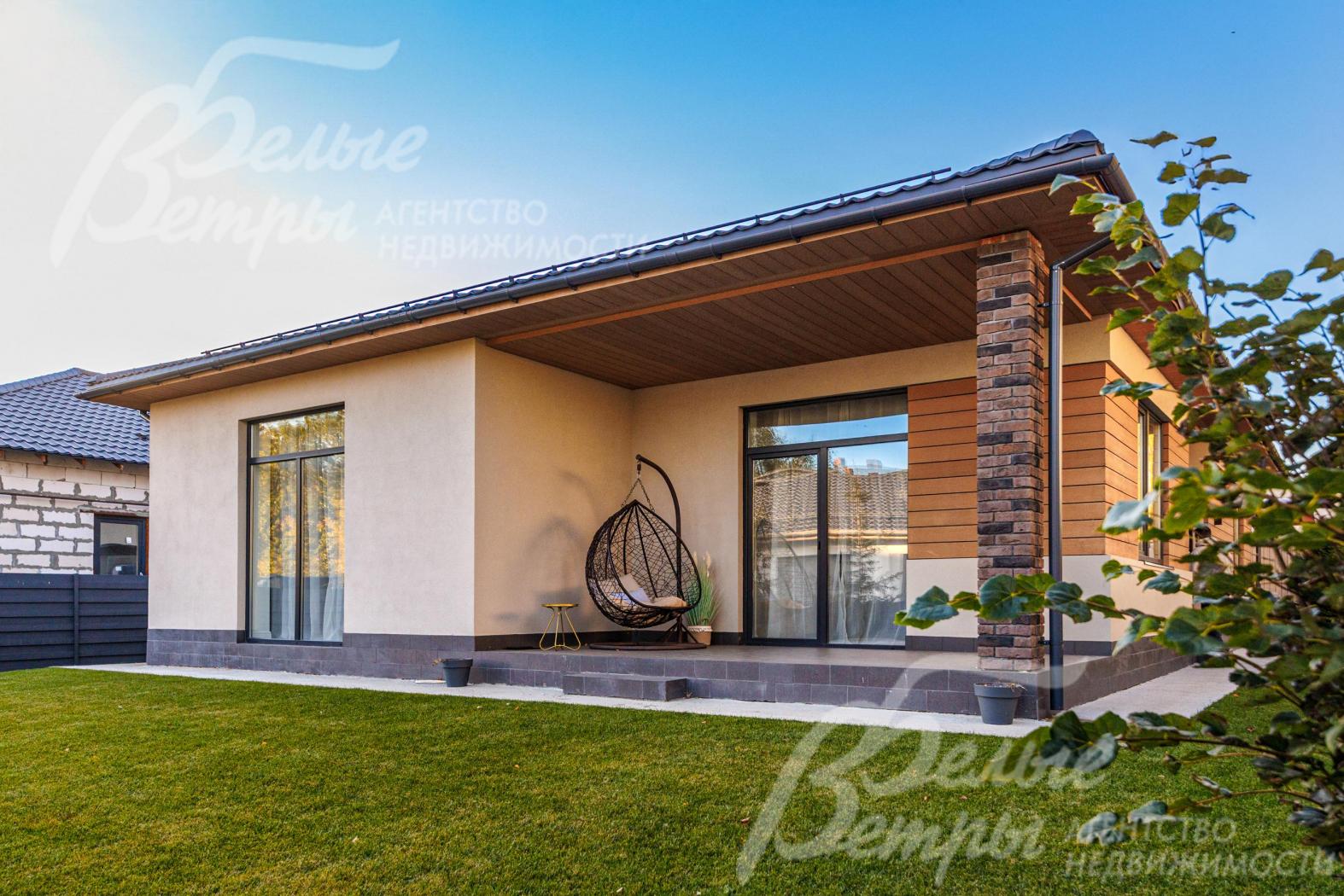 Новый меблированный дом 160 кв.м на участке 5 соток в КП Бурцево