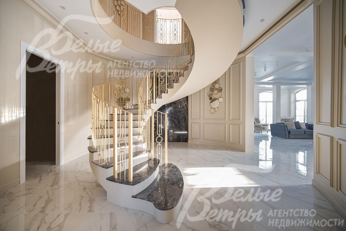 Отделка ступеней - мрамор