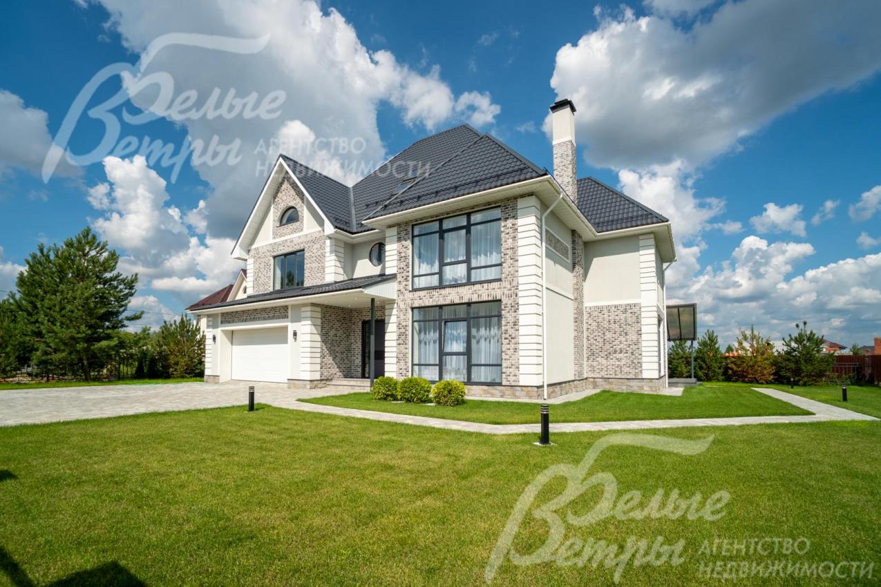 Новый коттедж под ключ 430 кв.м в обжитом коттеджном поселке Чистые ключи