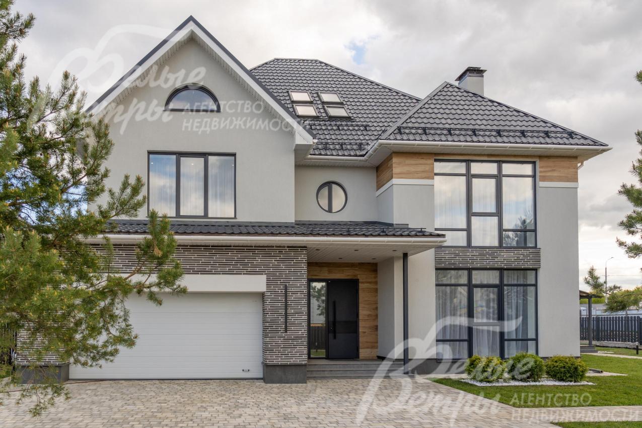 Современный дом 425 кв.м. в коттеджном поселке Чистые ключи 