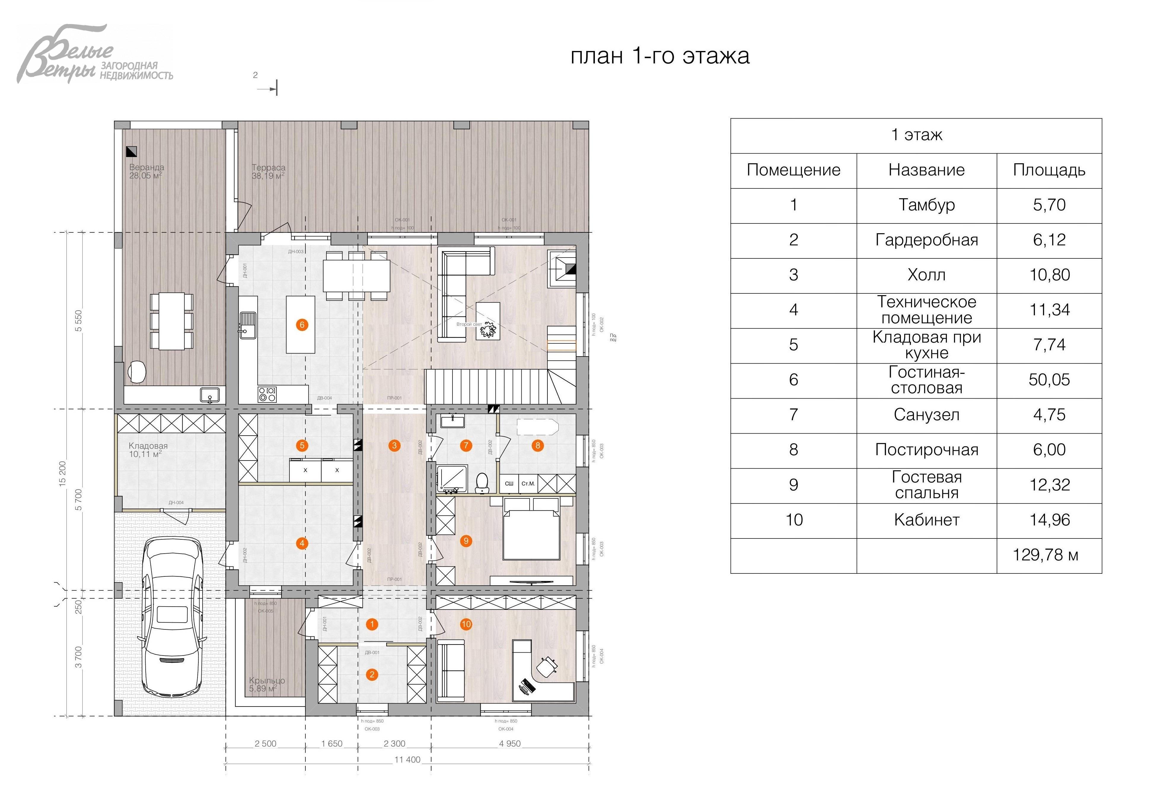Дом ELI КП  Елизарово  id 743-102 планировка0