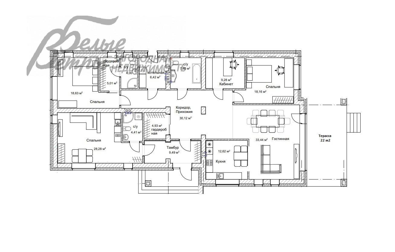 Дом Поливаново  id 138-904 планировка0