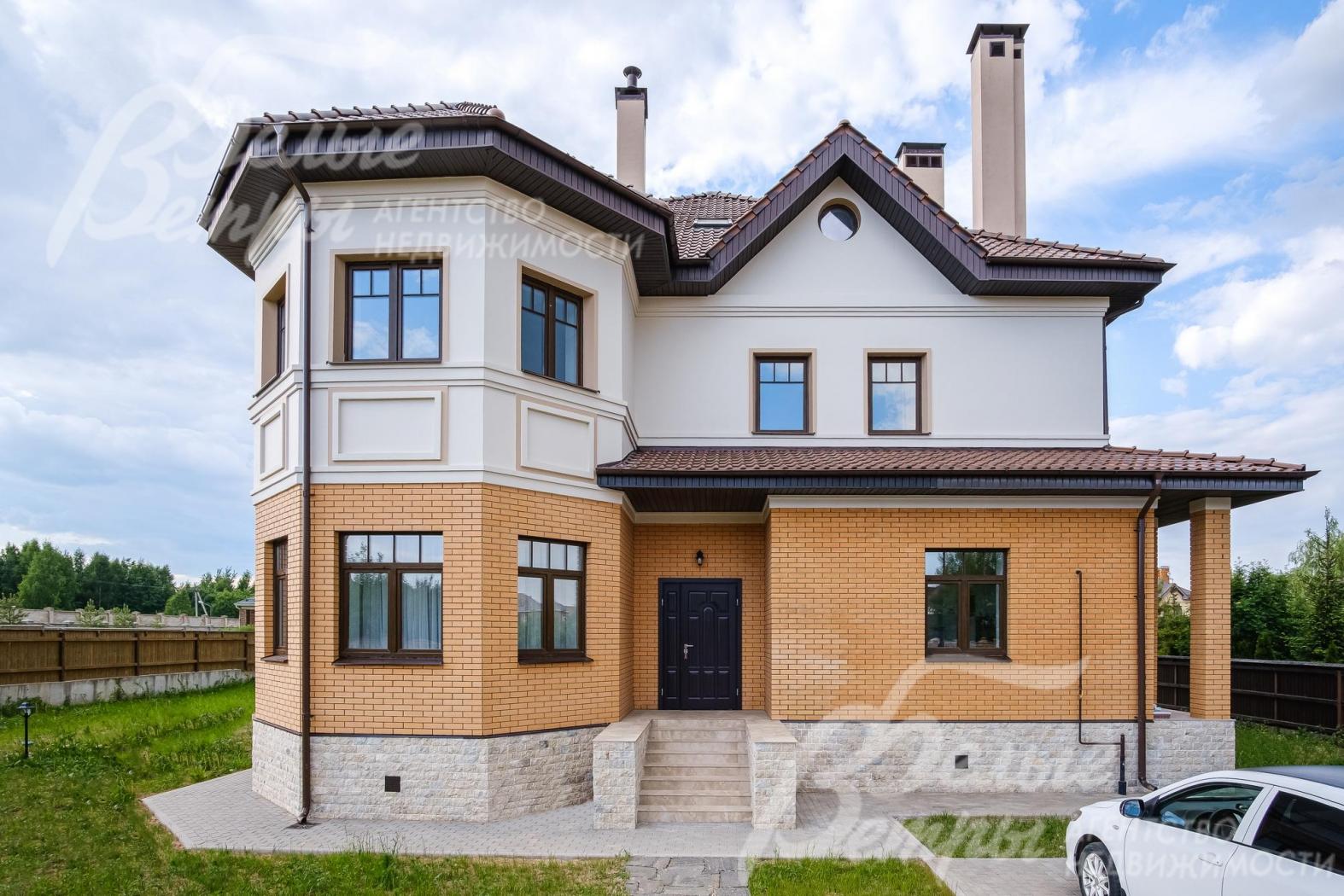 Дом под ключ площадью 410 кв.м в коттеджном поселке Чистые ключи