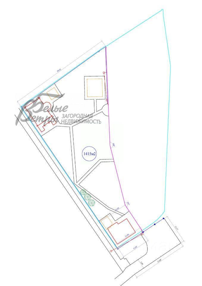 Участок Мещерский  id 734-903 планировка0