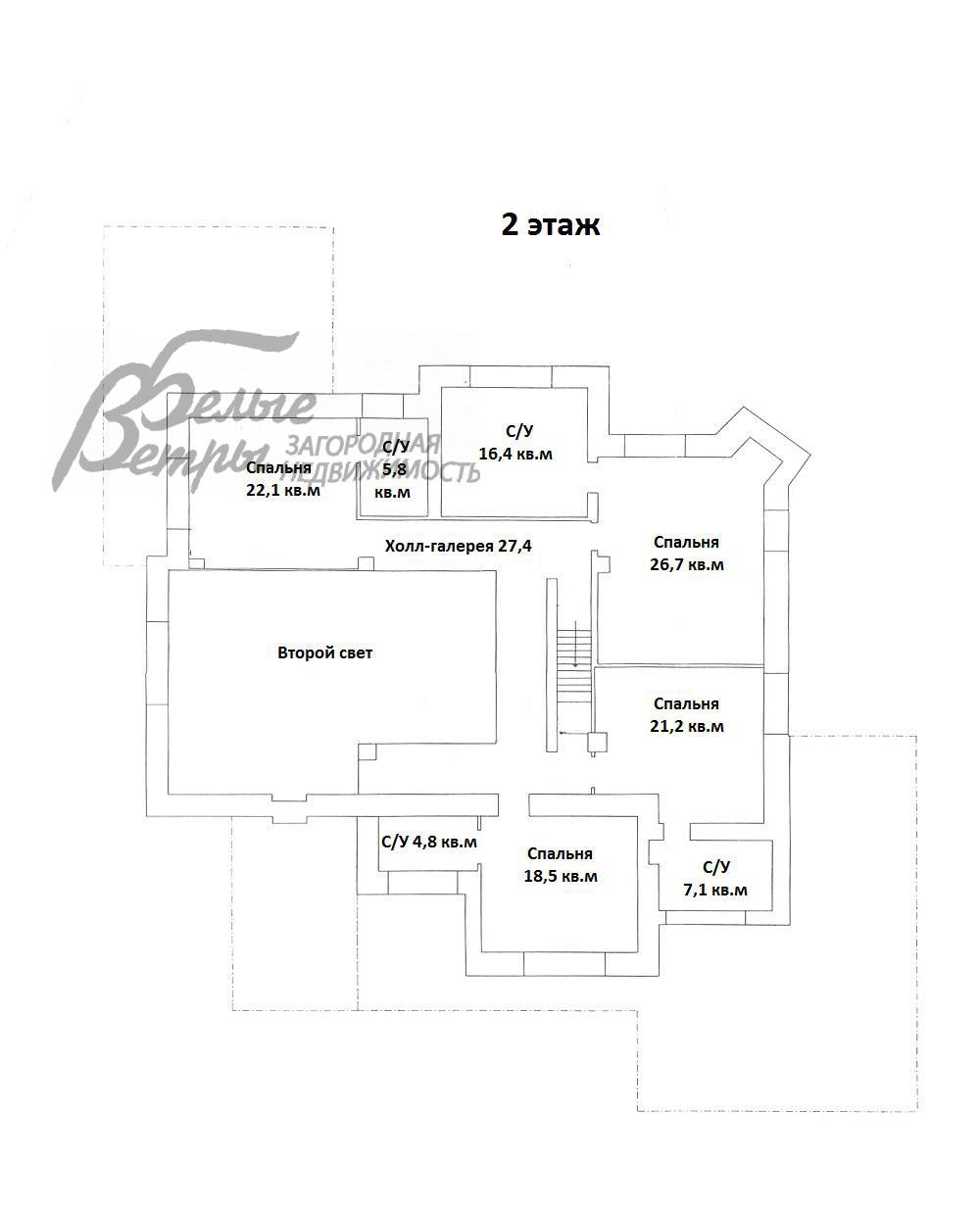 Дом Дубровка ЖК Сосенки id 108-814 планировка1