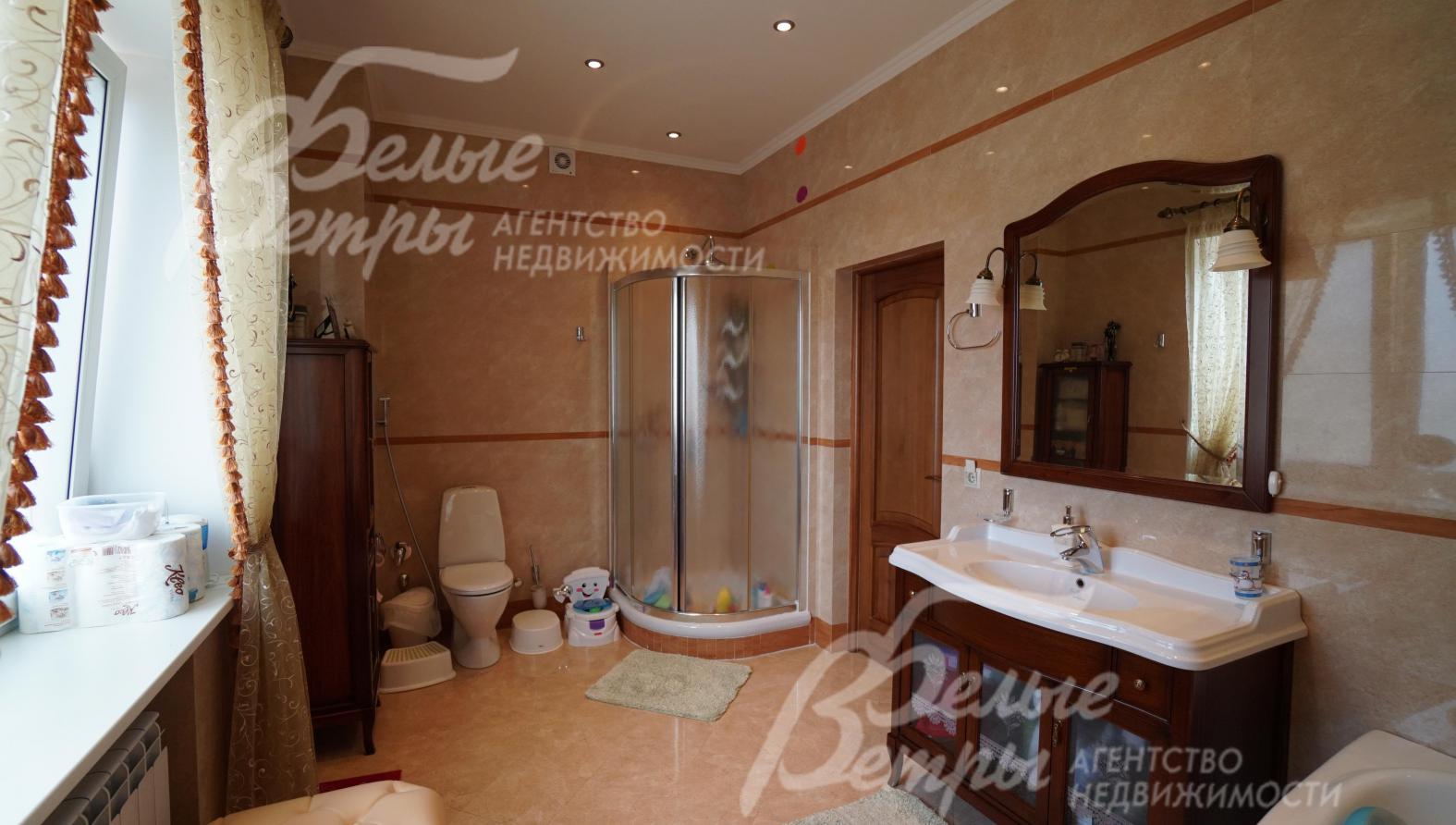 Душевая в санузле