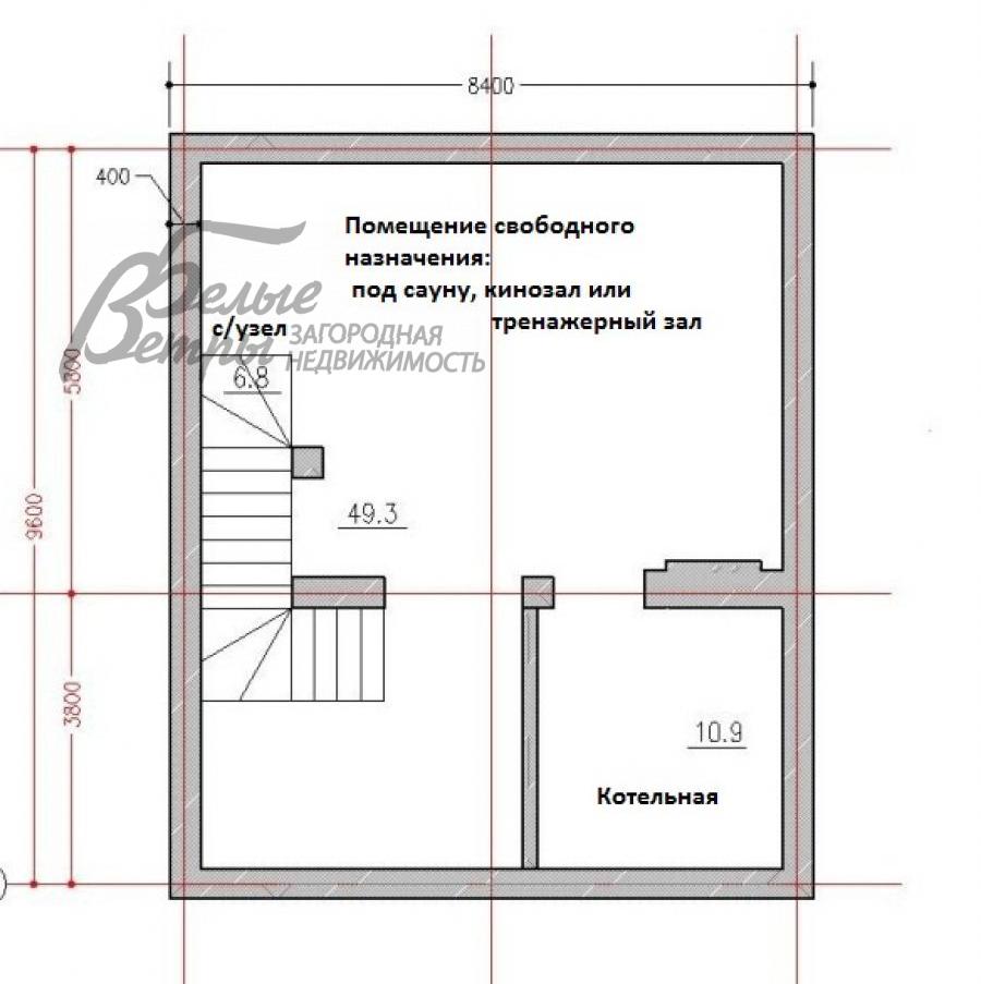 Таунхаус Лесные поляны КП Газопровод id 111-110 планировка0