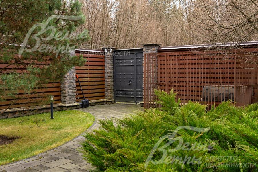 Калитка в лес с электроприводом