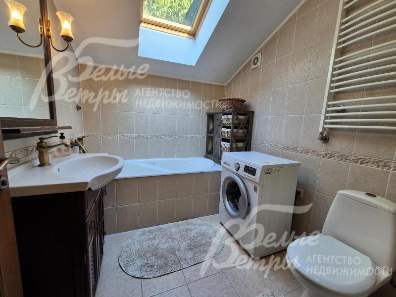 Санузел с ванной на втором этаже