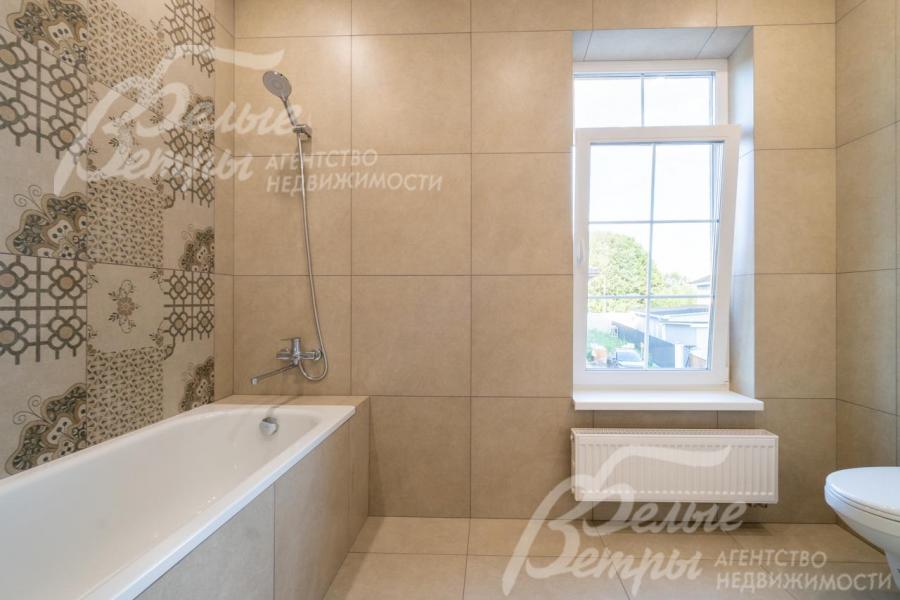 Санузел с ванной на втором этаже