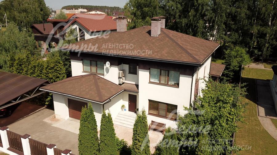 Дом под ключ площадью 330 кв.м в обжитом коттеджном поселке Клубничные поля