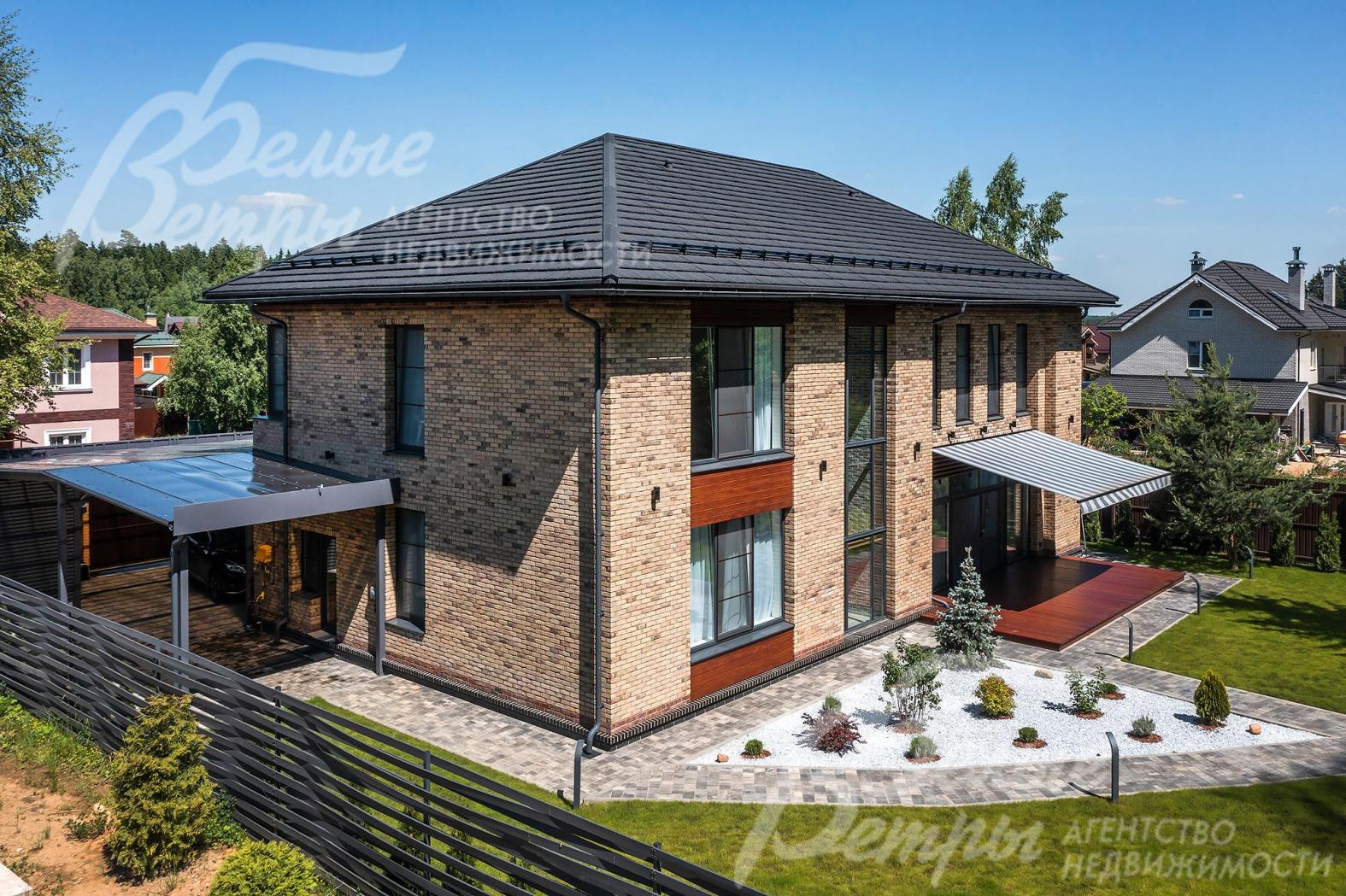 Коттедж под ключ на участке площадью 21 сотка в коттеджном поселке Лесной пейзаж