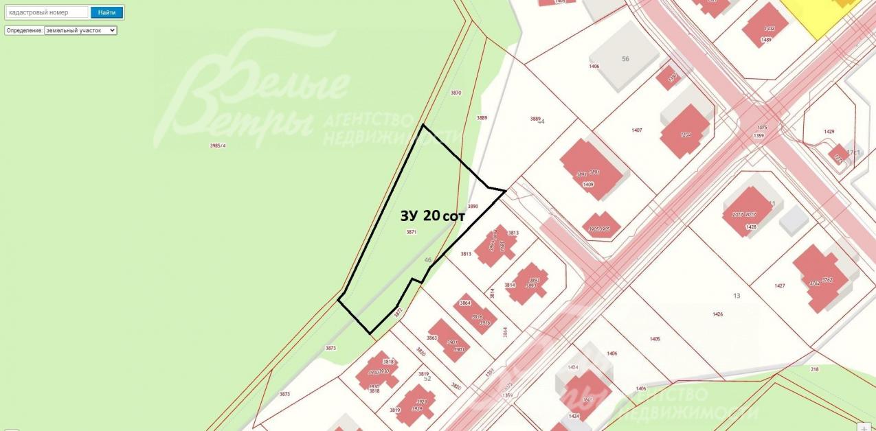 Прилесной участок 20 соток в поселке Синергия