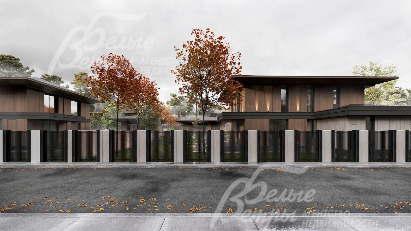 Дома в едином архитектурном стиле