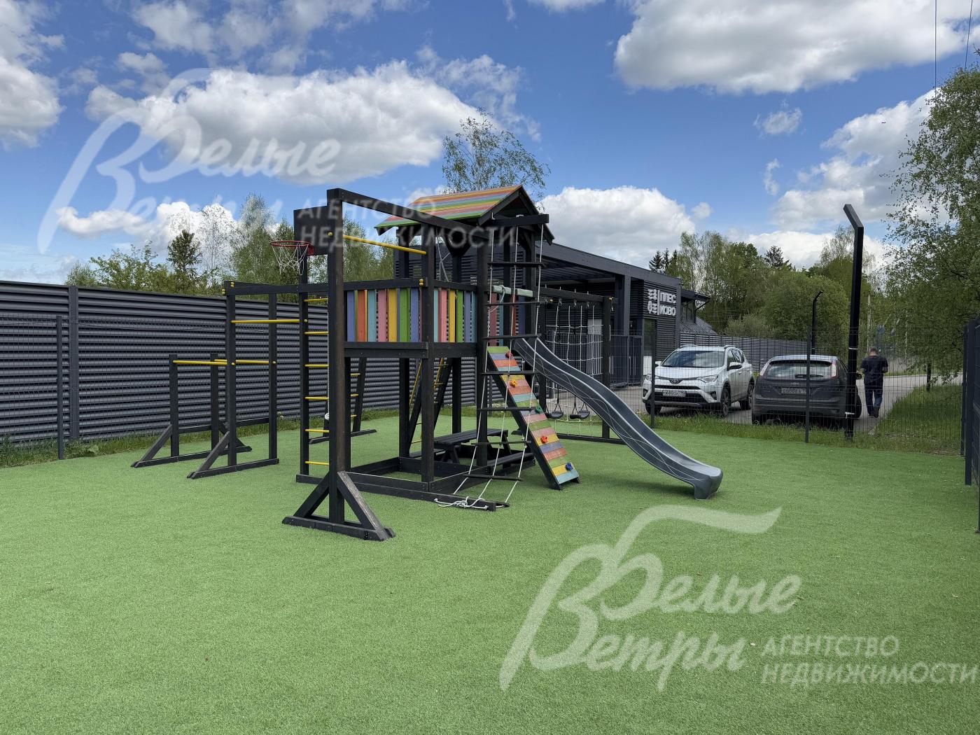 Детские площадки в поселке Плесково