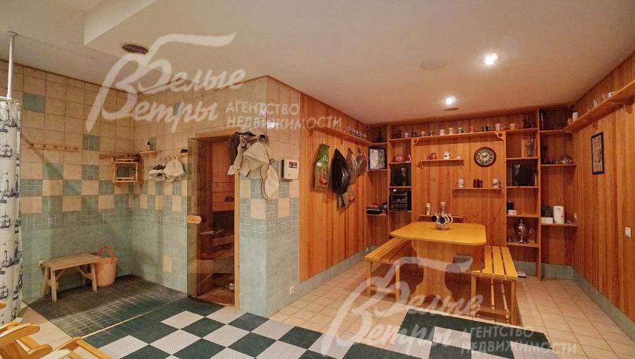 Сауна с зоной отдыха, душевой и санузлом 40 кв.м 