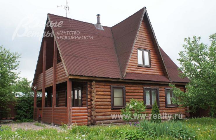 Дом-дача в обжитом поселке в лесу в районе Пучково, Калужское или Киевское шоссе, 25 км