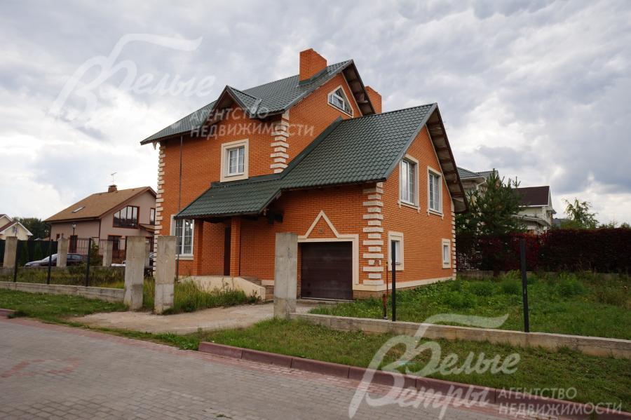 Коттедж 214 кв.м под чистовую отделку в охраняемом поселке в Пучково