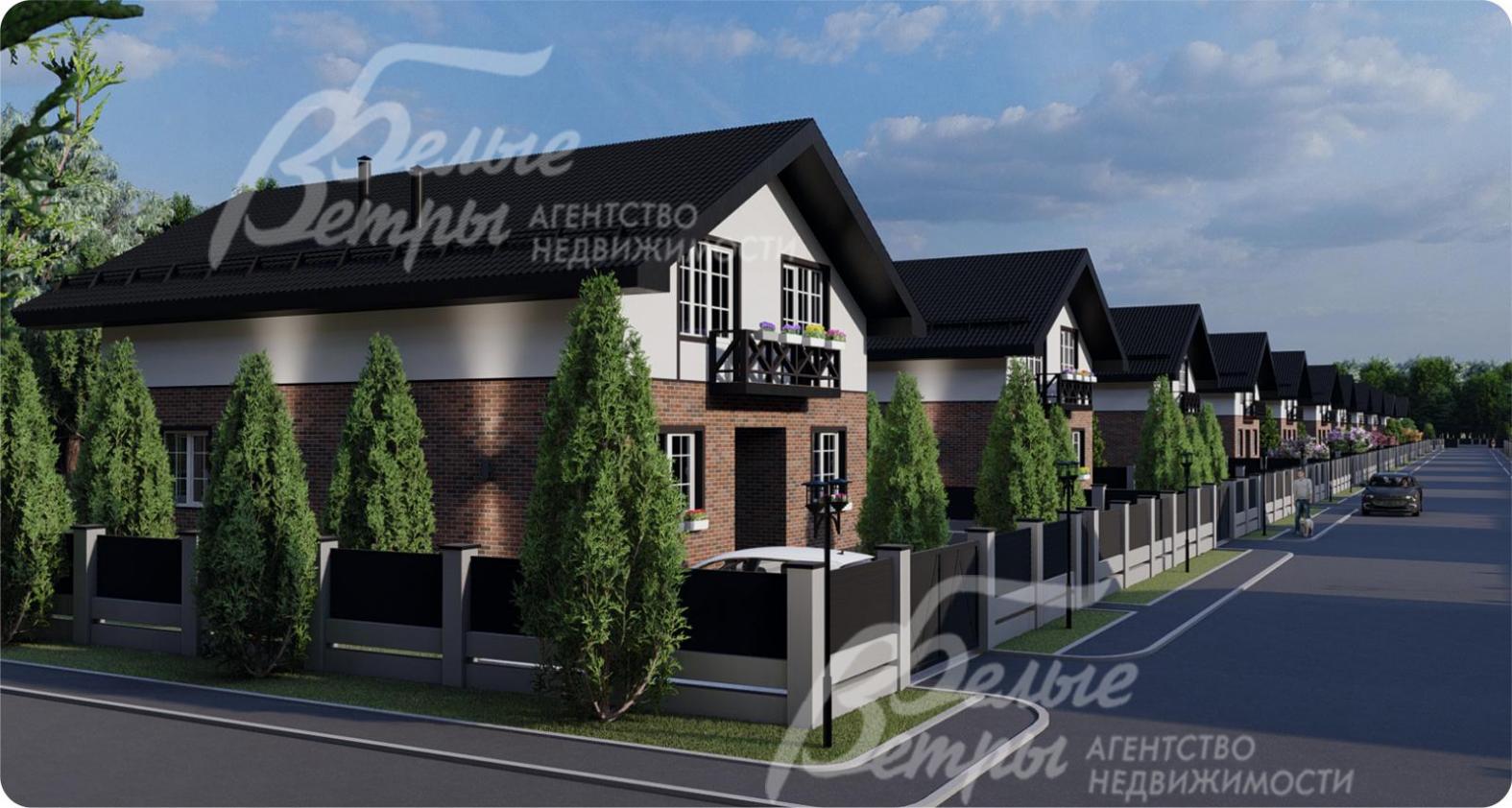 Единый архитектурный стиль застройки поселка Баварские Поляны