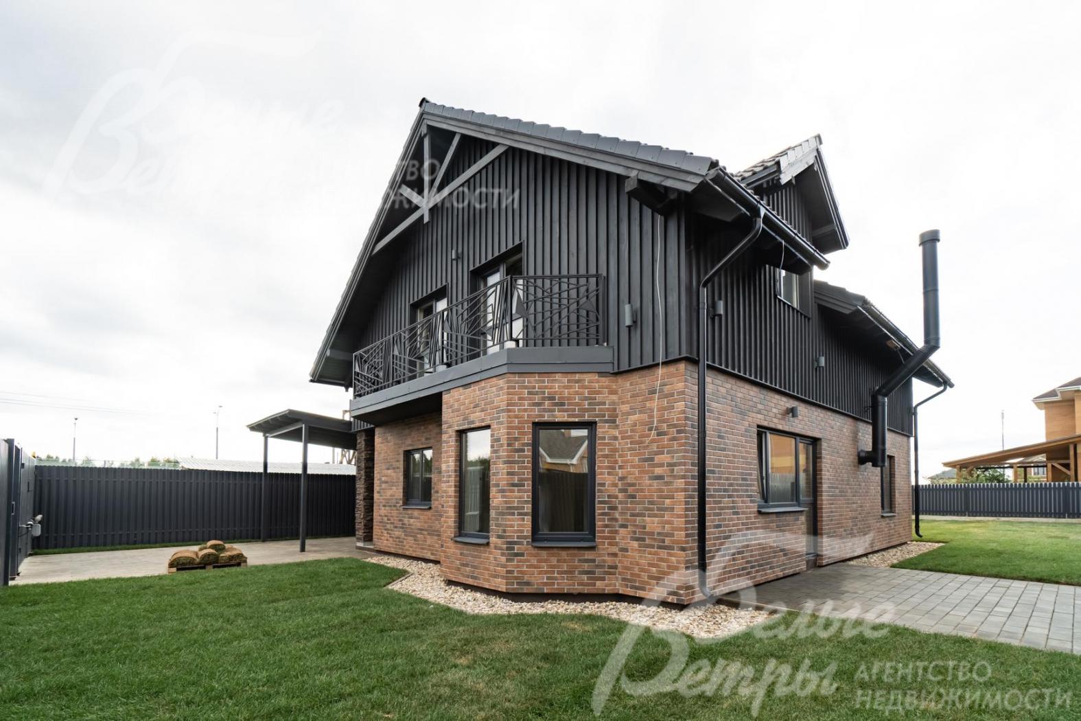 Новый дом под ключ площадью 175 кв.м в коттеджном поселке Подмосковные вечера