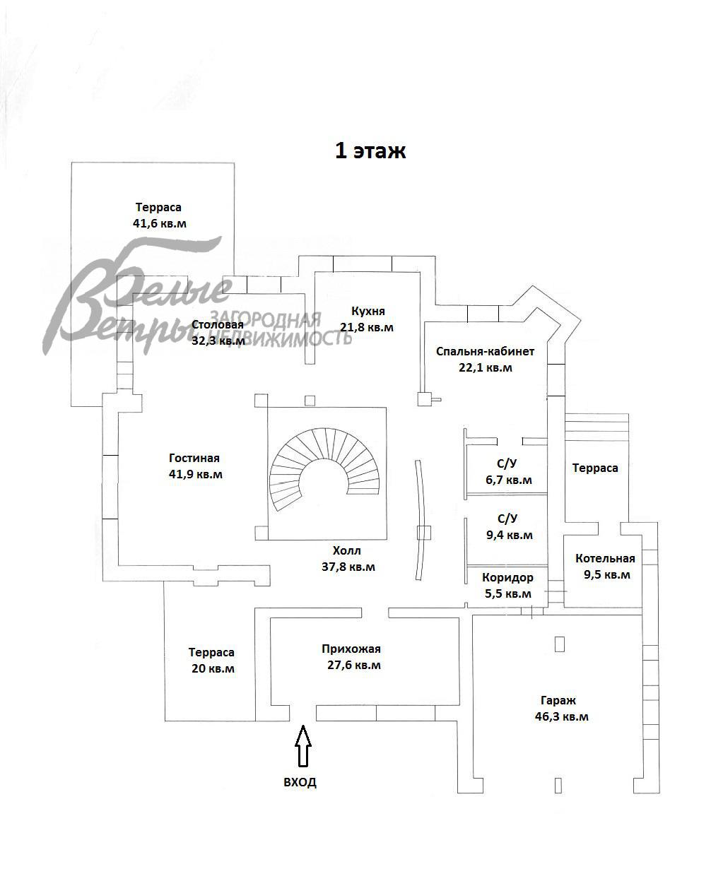 Дом Дубровка ЖК Сосенки id 108-814 планировка0