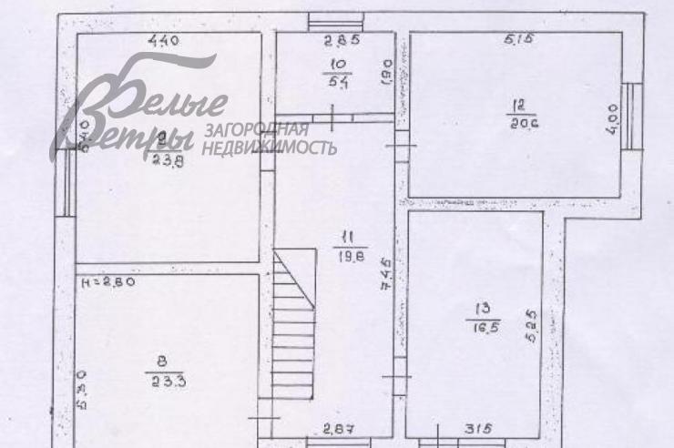 Дом Красная пахра ЖК с.Красная пахра id 344-801 планировка1