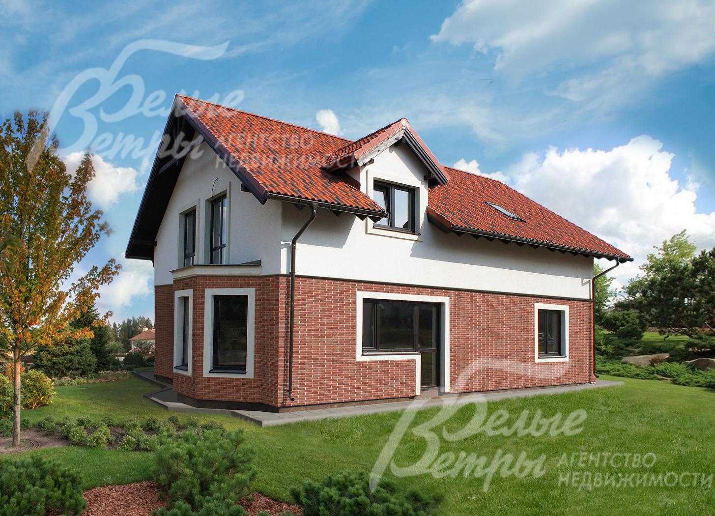 Проект дома 120 кв.м на участке 5 соток в поселке Капитолий