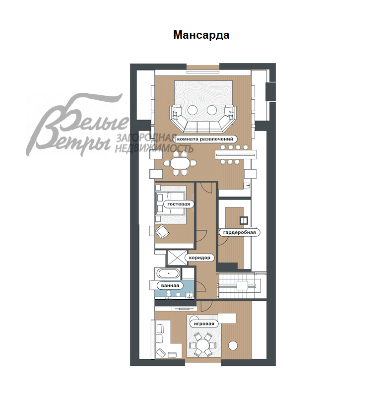 Дом Клуб-2071 КП  id 754-601 планировка2