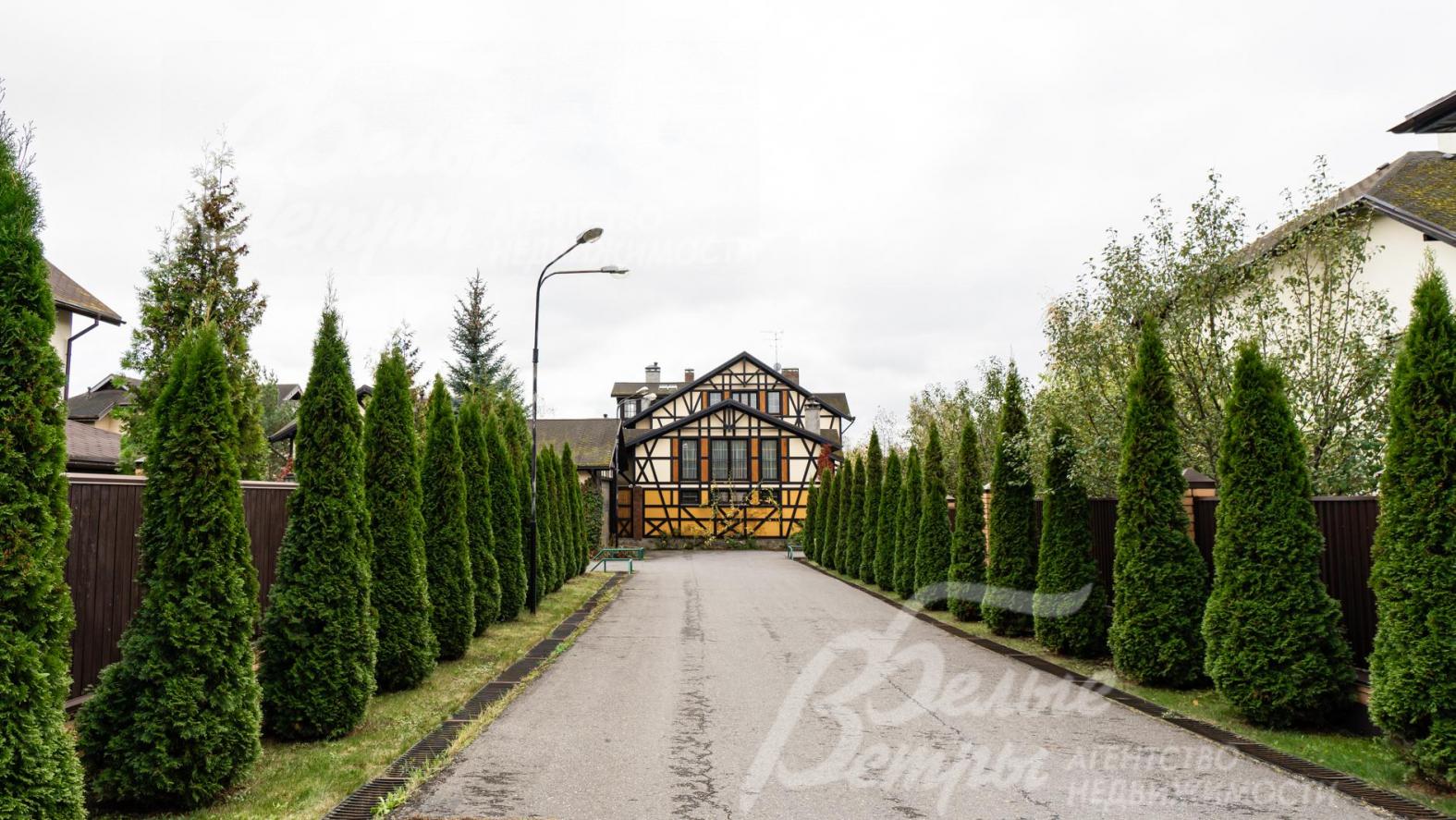 Ландшафт на улицах поселка Власово