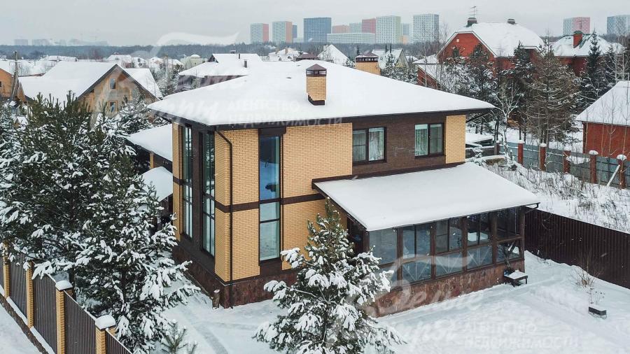 Дом под ключ с мебелью площадью 261 кв.м в обжитом коттеджном поселке Картмазово