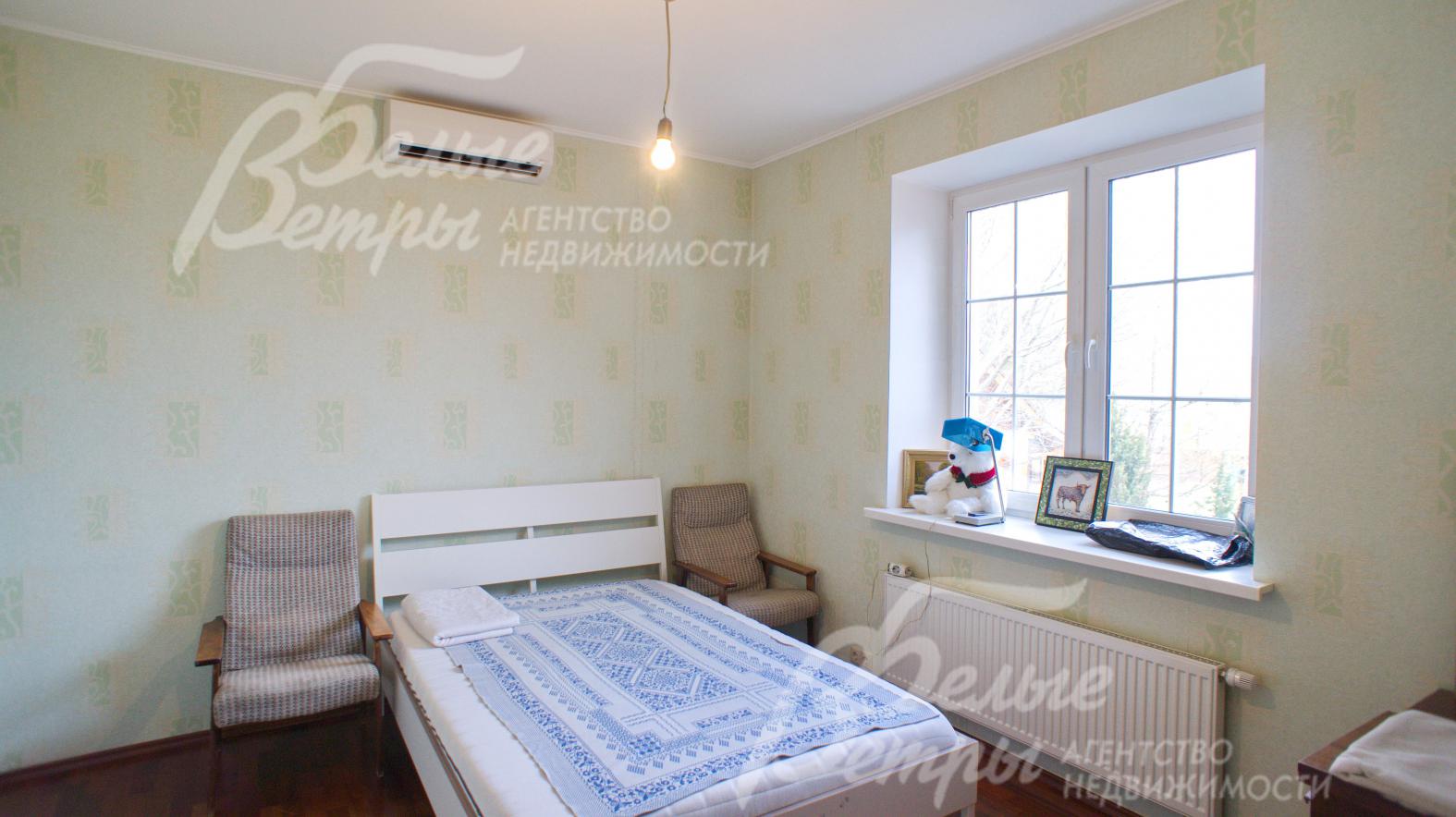 В доме 4 спальни