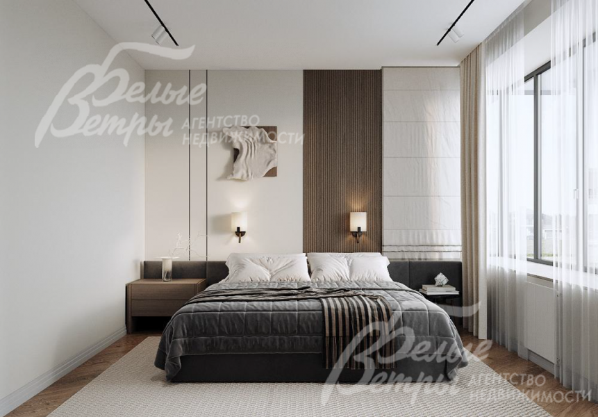 Визуализация Мастер-спальня