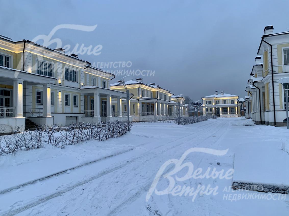 Зима в поселке Новое Румянцево