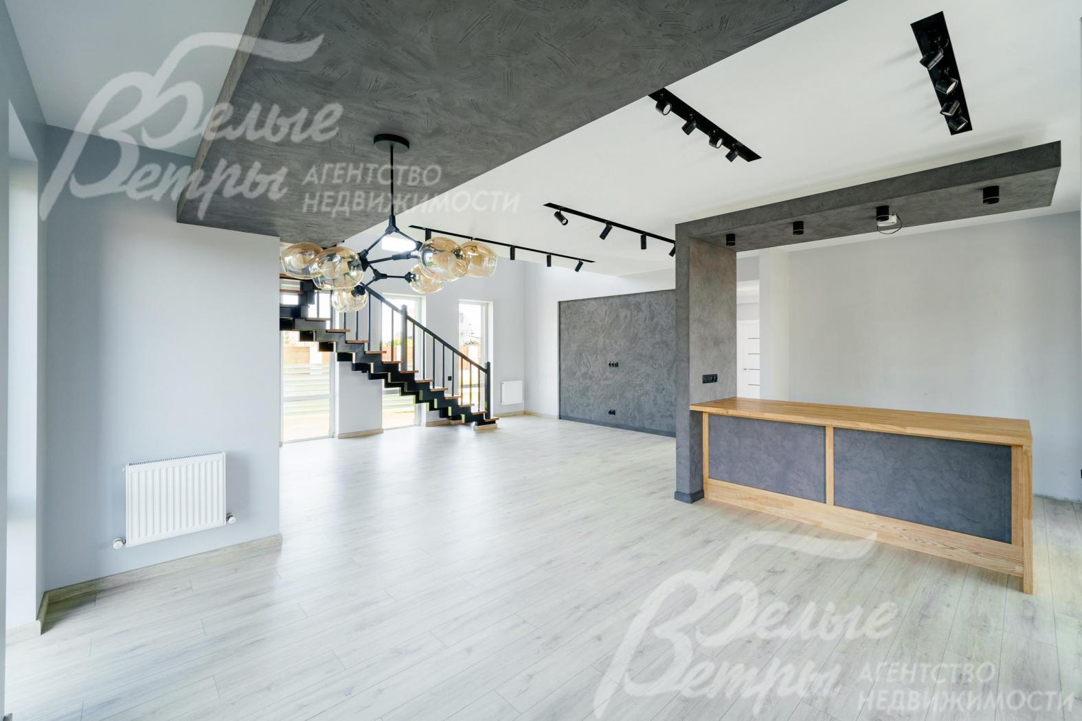 Новый дом под ключ площадью 200 кв.м в охраняемом коттеджном поселке Певчее 