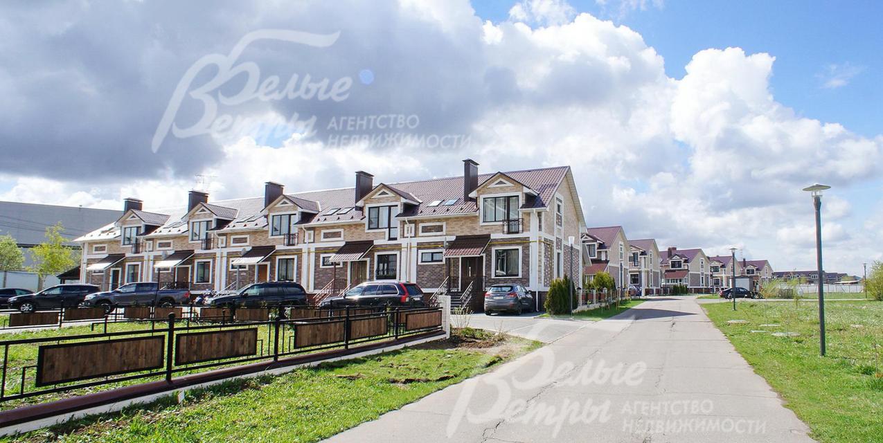 Торцевая секция таунхауса 171 кв.м в КП Чистые пруды