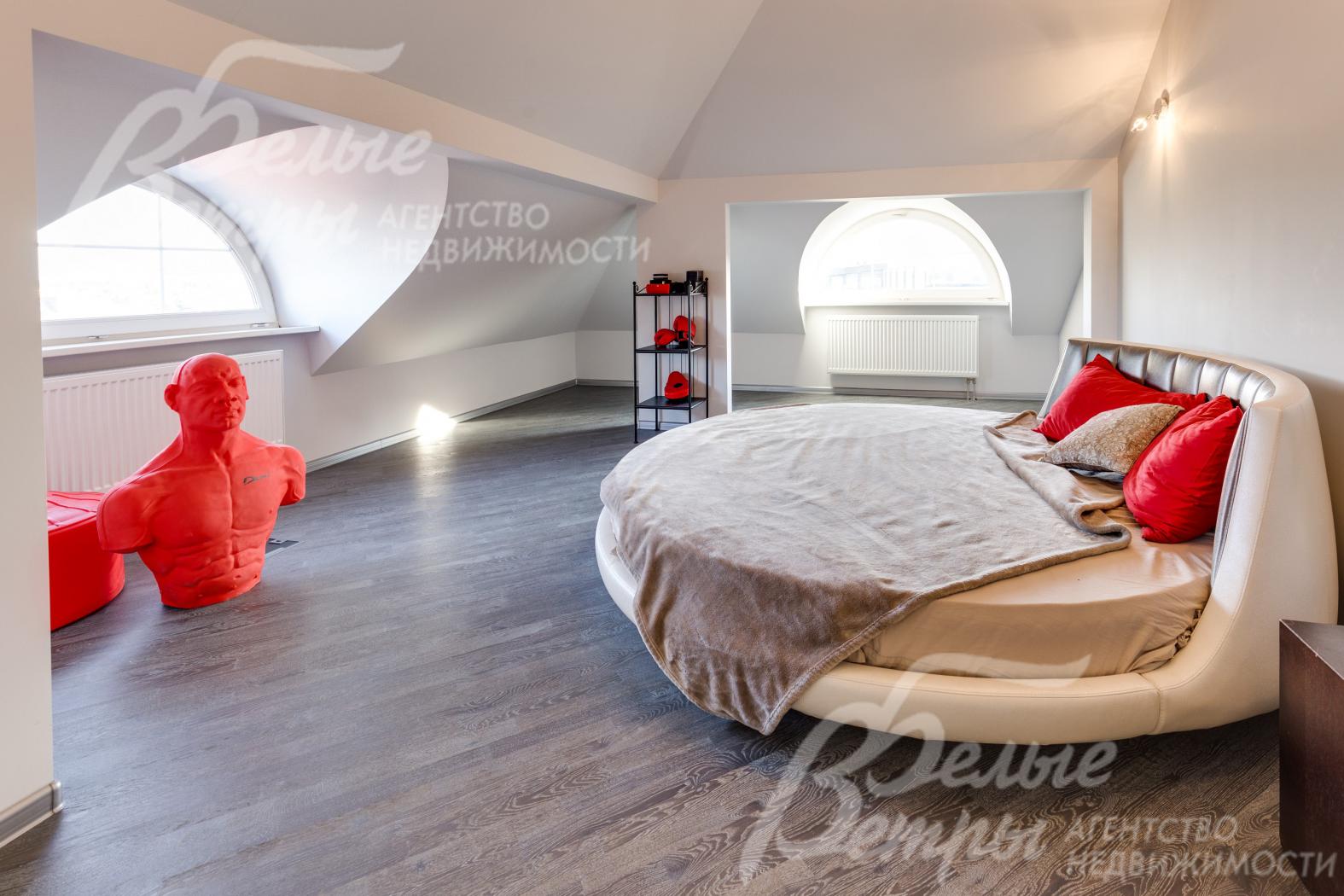 Гостевая спальня на мансарде 27.8 кв.м.