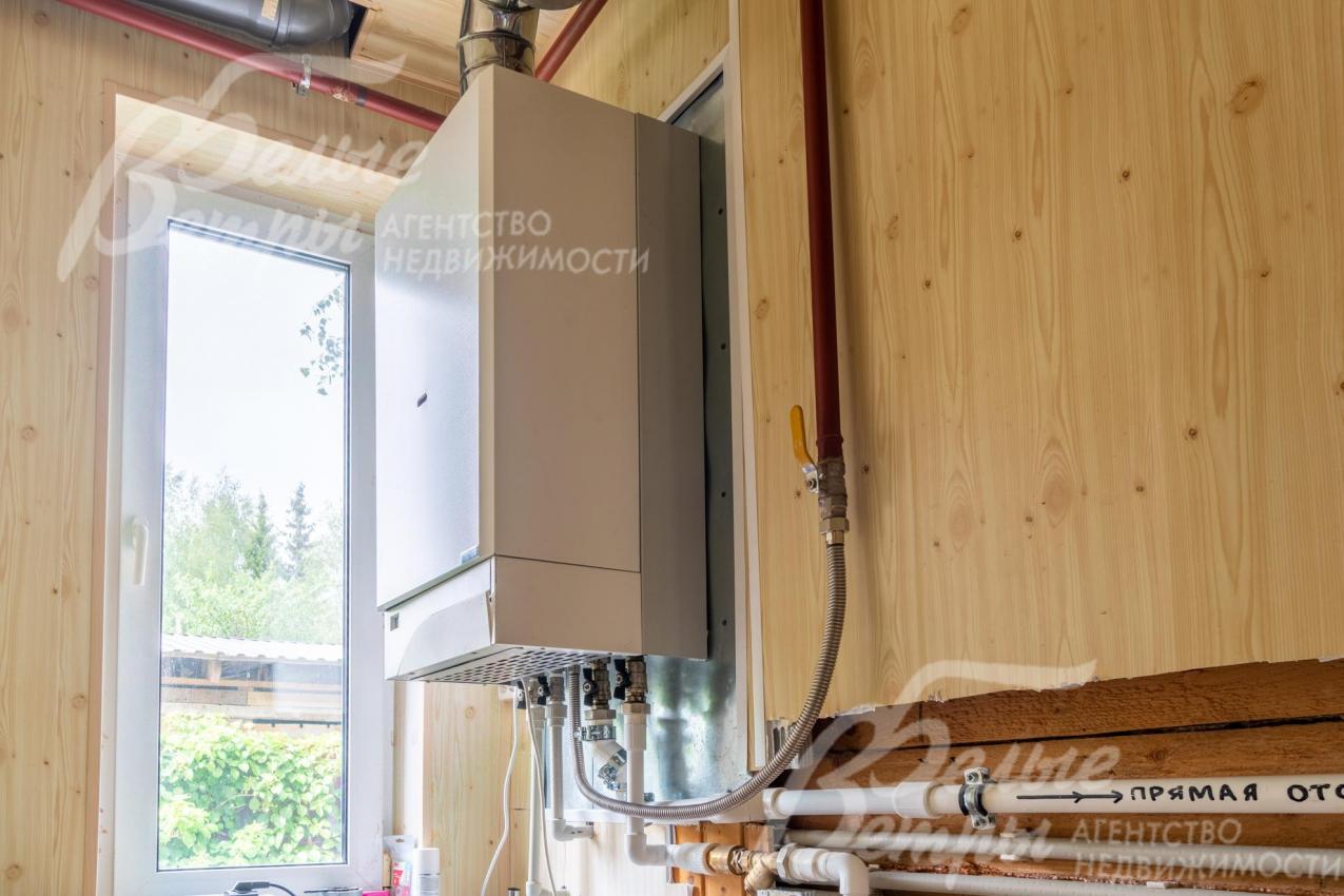 Котельная. Отопление – через двухконтурный котел (Thermona)