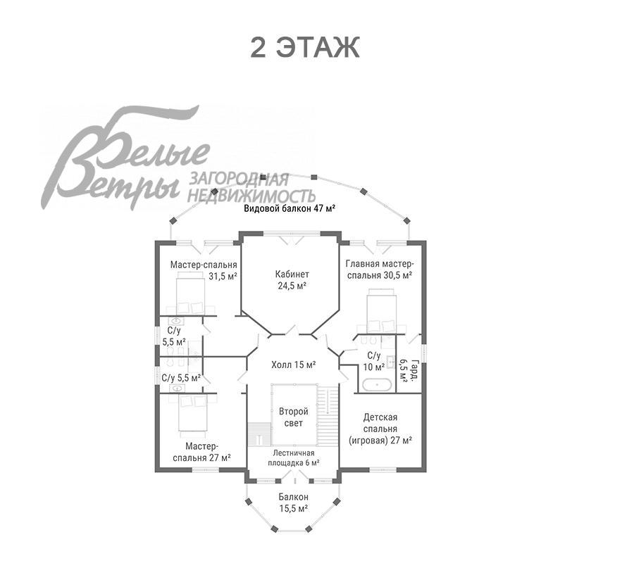 Дом Крекшино КП д.Крекшино id 220-939 планировка1