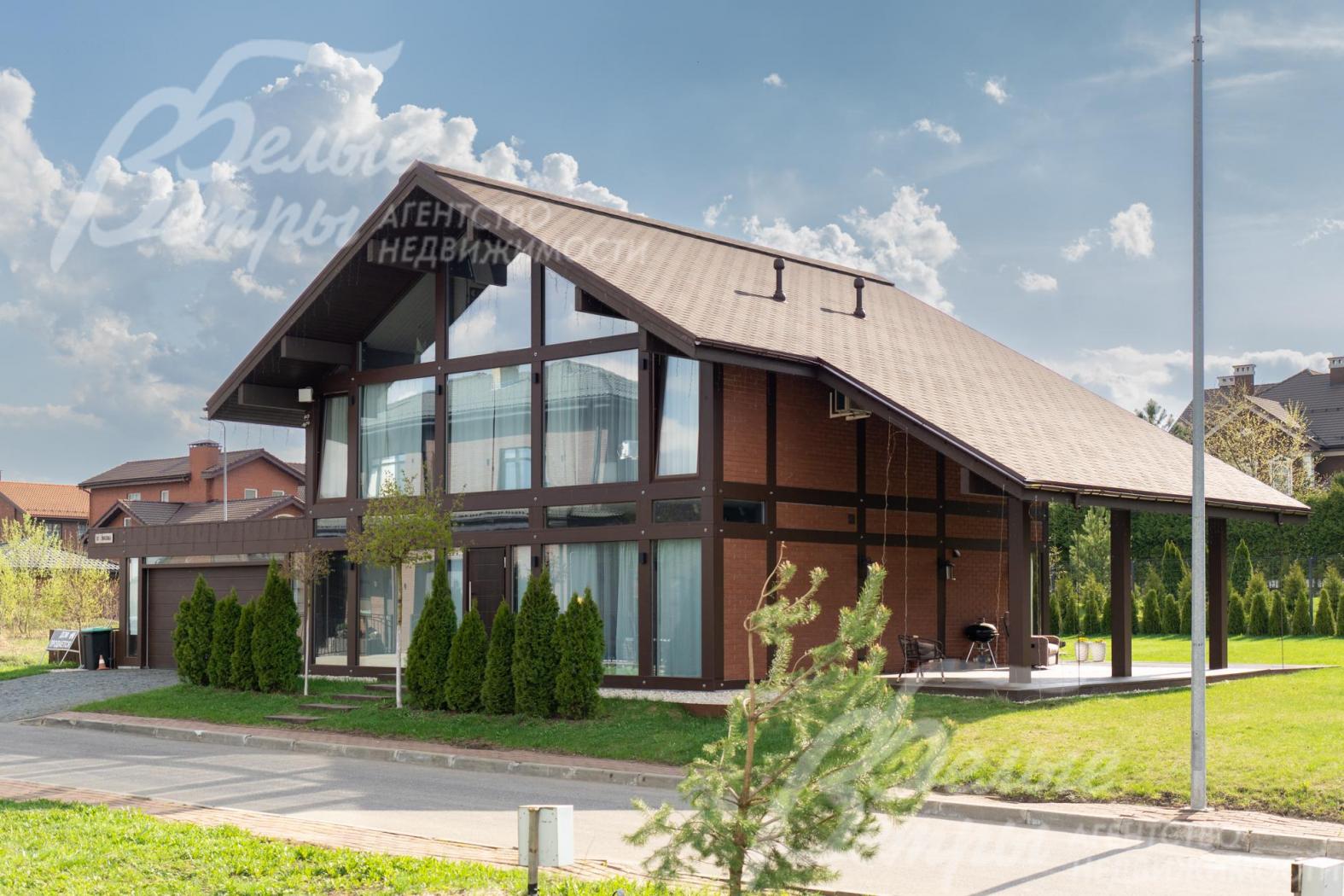 Меблированный видовой дом в духе немецкого фахверка 